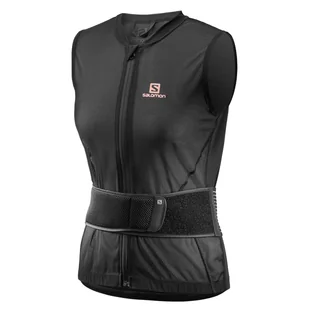 OCHRANIACZ NA KRĘGOSŁUP SALOMON BACK PROTE FLEXCELL LIGHT VEST W BLACK L40863600 – Czarny - Sporty zimowe - akcesoria - miniaturka - grafika 1