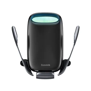 Baseus Milky Way samochodowa bezprzewodowa ładowarka Qi 15W elektryczny uchwyt na telefon czarny (WXHW02-01) - Ładowarki do telefonów - miniaturka - grafika 6