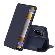 Etui i futerały do telefonów - Dux Ducis Skin X kabura etui pokrowiec z klapką Samsung Galaxy A42 5G niebieski - miniaturka - grafika 1