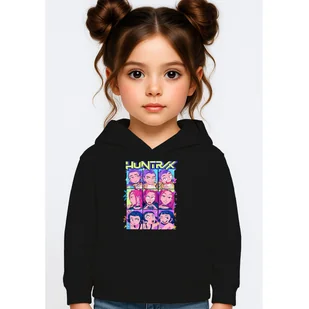 BLUZA DZIECIĘCA K-POPOWE ŁOWCZYNIE DEMONÓW HUNTRIX 134-140 Z KAPTUREM - Bluzy dla dziewczynek BLUZA DZIECIĘCA K-POPOWE ŁOWCZYNIE DEMONÓW HUNTRIX 134-140 Z KAPTUREM - Bluzy dla dziewczynek - miniaturka - grafika 1