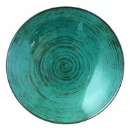 Woda - Talerz deserowy Nostalgia Emerald Porcelana Bogucice - miniaturka - grafika 1