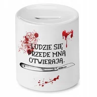 Skarbonki - SKARBONKA DLA LEKARZA DOKTORA LUDZIE SIE OTWIERAJĄ z Nadrukiem ze Zdjęciem - miniaturka - grafika 1