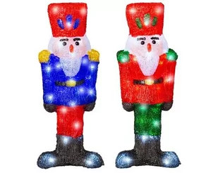 Ozdoba Świecąca Led Dziadek Do Orzechów Świąteczny - Ozdoby bożonarodzeniowe - miniaturka - grafika 1