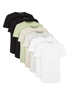Only & Sons Komplet 7 t-shirtów Jeff 22034804 Kolorowy Regular Fit - Koszulki męskie - miniaturka - grafika 1
