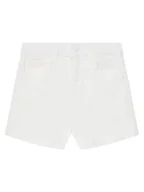 Spodenki damskie - Guess Szorty jeansowe J4RD19 WE620 Biały Regular Fit - miniaturka - grafika 1