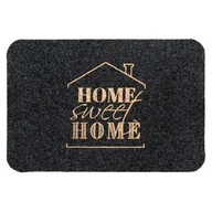 Wycieraczki - Wycieraczka At Home 50 x 080 cm home sweet home szary - miniaturka - grafika 1