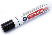 Zakreślacze - Marker Jumbo 600 czarny Snowman 2-11 mm scieta koncowka - miniaturka - grafika 1