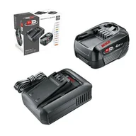 Akumulatory do elektronarzędzi - Akumulator BOSCH 1600A031T6 4 Ah 18V + ładowarka - miniaturka - grafika 1