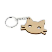 Dekoratorstwo - Brelok, głowa kotka - miniaturka - grafika 1