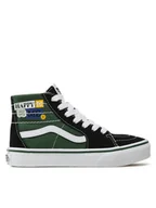 Buty dla chłopców - Vans Tenisówki Sk8-Hi Tapered VN0007PZBMV1 Czarny - miniaturka - grafika 1