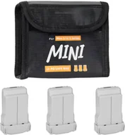 Akcesoria do drona - SunnyLife Bezpieczne etui case futerał ognioodporne na 3 akumulatory DJI MINI 3 / MINI 5 / 4 / 3 PRO - miniaturka - grafika 1