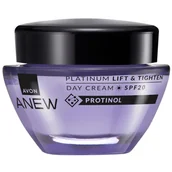 Kremy do twarzy - AVON ANEW PLATINUM KREM DO TWARZY NA DZIEŃ SPF20 LIFTINGUJĄCY PROTINOL 50ML - miniaturka - grafika 1