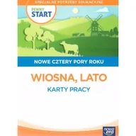 Pedagogika i dydaktyka - Pewny start. Nowe cztery pory roku. Wiosna, lato. Karty Pracy - miniaturka - grafika 1