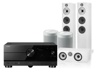 Kino domowe - Yamaha RX-A4A (czarny) + 603 S3 + HTM6 S3 + 2x MusicCast 20 (biały) - miniaturka - grafika 1