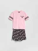 Skarpetki dla dzieci - Reserved - Piżama Inter Miami - różowy - miniaturka - grafika 1