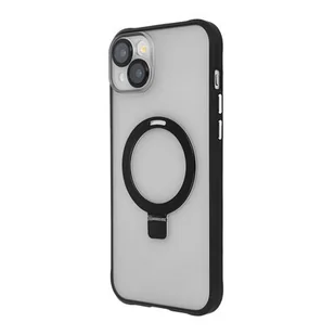 Etui TECTO SHIELD Ring Secure Mag do Apple iPhone 15 Plus Przezroczysty-czarny - Etui i futerały do telefonów - miniaturka - grafika 1