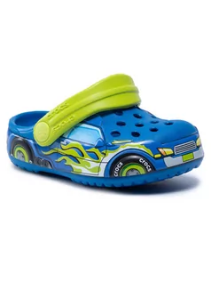 Sandały damskie - Crocs FL Truck Band Clogs Kids, bright cobalt EU 33-34 2021 Sandały codzienne 207074-4JL-33-34 - grafika 1