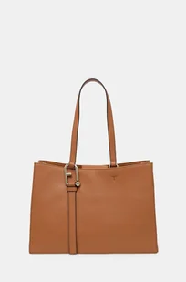 Furla torebka skórzana kolor beżowy WB01371.BX2045.RY000 - Torebki damskie - miniaturka - grafika 1