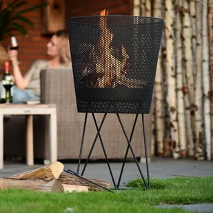 Lumarko Kosz paleniskowy Amarillo, czarny - Paleniska ogrodowe - miniaturka - grafika 4