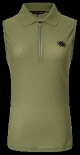 Koszulki jeździeckie - Koszulka top COVALLIERO 24SS damska zielona, rozmiar: S - grafika 1