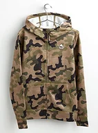 Bluzy dla chłopców - Burton Chłopięca bluza z kapturem wielokolorowa Martini Olive Terra Camo 164 16234112963 - miniaturka - grafika 1