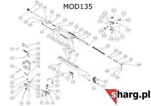 Śruba kontrująca mocująca osadę do Hatsan MOD 55S-155, Dominator 200, Proxima (774) - Osprzęt do wiatrówek - miniaturka - grafika 22