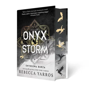 Onyx Storm. Onyksowa burza. Empireum. Tom 3 - Horror, fantastyka grozy - miniaturka - grafika 1