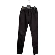Spodnie męskie - Calvin Klein Spodnie Męskie Jeansowe Dżinsowe Stylowe Czarne 27/32 - miniaturka - grafika 1
