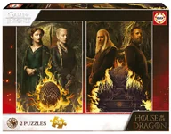 Puzzle - Educa, Puzzle, Ród Smoka, 2 x 500 el. - miniaturka - grafika 1