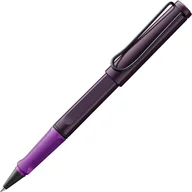 Długopisy - LAMY safari nowoczesne pióro kulkowe 3D7 z wytrzymałego tworzywa sztucznego w kolorze fioletowo-malinowym z ergonomicznym uchwytem i metalowym klipsem, w zestawie wkład do długopisu kulkowego M 63 M, - miniaturka - grafika 1
