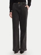 Spodnie damskie - Artigli Jeansy Palazzo Vita Alta ADDE003646 Szary Relaxed Fit - miniaturka - grafika 1