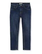Spodnie i spodenki dla dziewczynek - Mexx Jeansy dziewczęce o kroju slim fit, Mid Wash, 110 cm - miniaturka - grafika 1