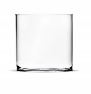 Wazon Szklany Tuba Cylinder h25 d25 szeroki akwarium - Wazony i flakony - miniaturka - grafika 1