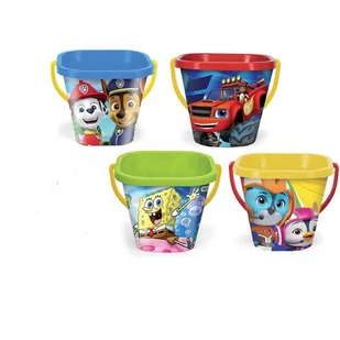 Nickelodeon wiaderko kwadratow - Zabawki do piasku - miniaturka - grafika 1