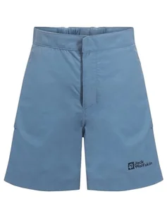 Jack Wolfskin Chłopięce szorty Sun Shorts K, niebieski (Elemental Blue), 152 - Spodenki damskie - miniaturka - grafika 1