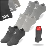 Skarpetki męskie - Puma Skarpety Stopki Mix Szare Bawełna 94710910 3 pary Rozmiar 35/38 - miniaturka - grafika 1