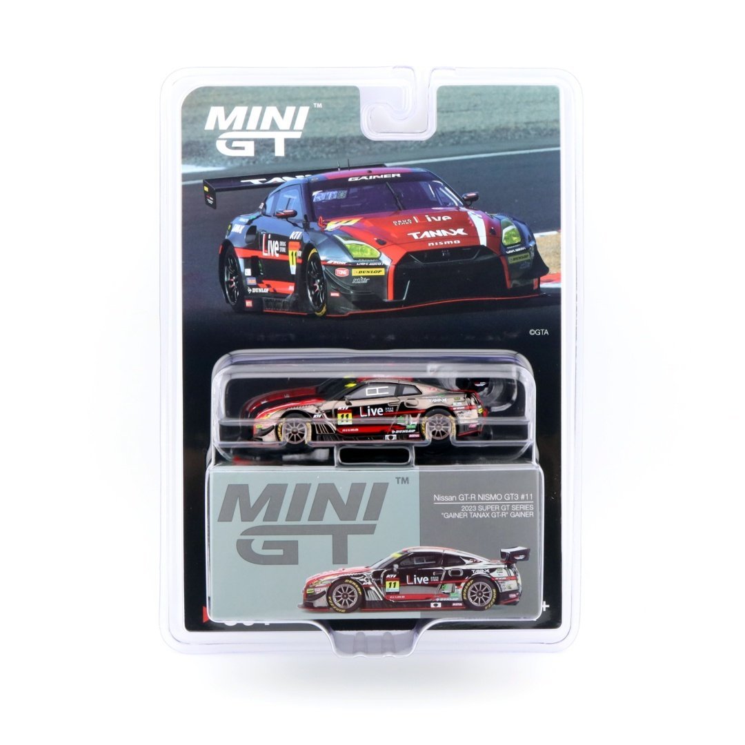 MINI GT Nissan GT-R Nismo GT3 #11 2023 Super GT Series MGT00861-BL MiniGT
