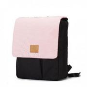 Torby i organizery dla mam - My bag's plecak reflap eco black/pink - miniaturka - grafika 1