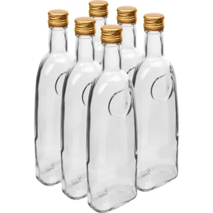 Butelka Staromiejska 500ml z zakrętką 6 sztuk - Domowy wyrób alkoholu - miniaturka - grafika 1