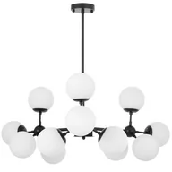 Lampy sufitowe - NOWOCZESNA LAMPA WISZĄCA CZARNO-BIAŁA ZODIAK W12 - miniaturka - grafika 1