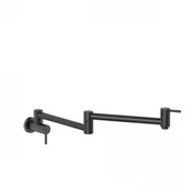 Baterie kuchenne - Blue Water Imax Bateria kuchenna rozkładana czarny mat 5901730616941 - miniaturka - grafika 1