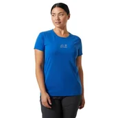 Koszulki i topy damskie - Helly Hansen Damska koszulka W Skog z Recycled Graphic - Cobalt 2.0, XL - miniaturka - grafika 1