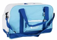 Torby sportowe - LongFit Care Torba sportowa z uchwytem na buty Niebieski/Biały (2 sztuki) - miniaturka - grafika 1