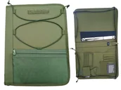 Akcesoria podróżnicze - Płaski przybornik A4 oliwkowy - miniaturka - grafika 1