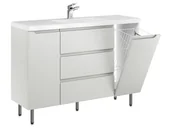 Szafki łazienkowe - Szafka Stojąca Z Umywalką ETH 120 cm DK - Kaszmir Mat - miniaturka - grafika 1