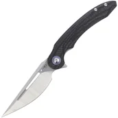 Noże - Nóż składany Bestech Irida Carbon Fiber / Black G10, Satin 14C28N by Kombou (BG25D) - miniaturka - grafika 1