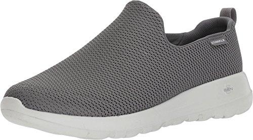Skechers Męskie buty trekkingowe Go Max-Athletic Air Mesh wsuwane buty sportowe, Grafitowy - 43 EU