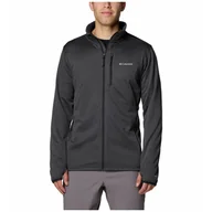 Bluzy sportowe męskie - Męska bluza Columbia Park View™ Fleece Full Zip Rozmiar: M / Kolor: czarny - miniaturka - grafika 1