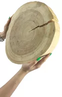 Tace i patery - Okorowany Plaster Sosny 30-35 Cm Gr. 5 Cm Szlifowany Drewno Sosnowe Naturalny Surowy / Wamar-Sosenka - miniaturka - grafika 1