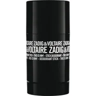 Dezodoranty i antyperspiranty męskie - Zadig & Voltaire This Is Him! 75 g dezodorant w sztyfcie - miniaturka - grafika 1